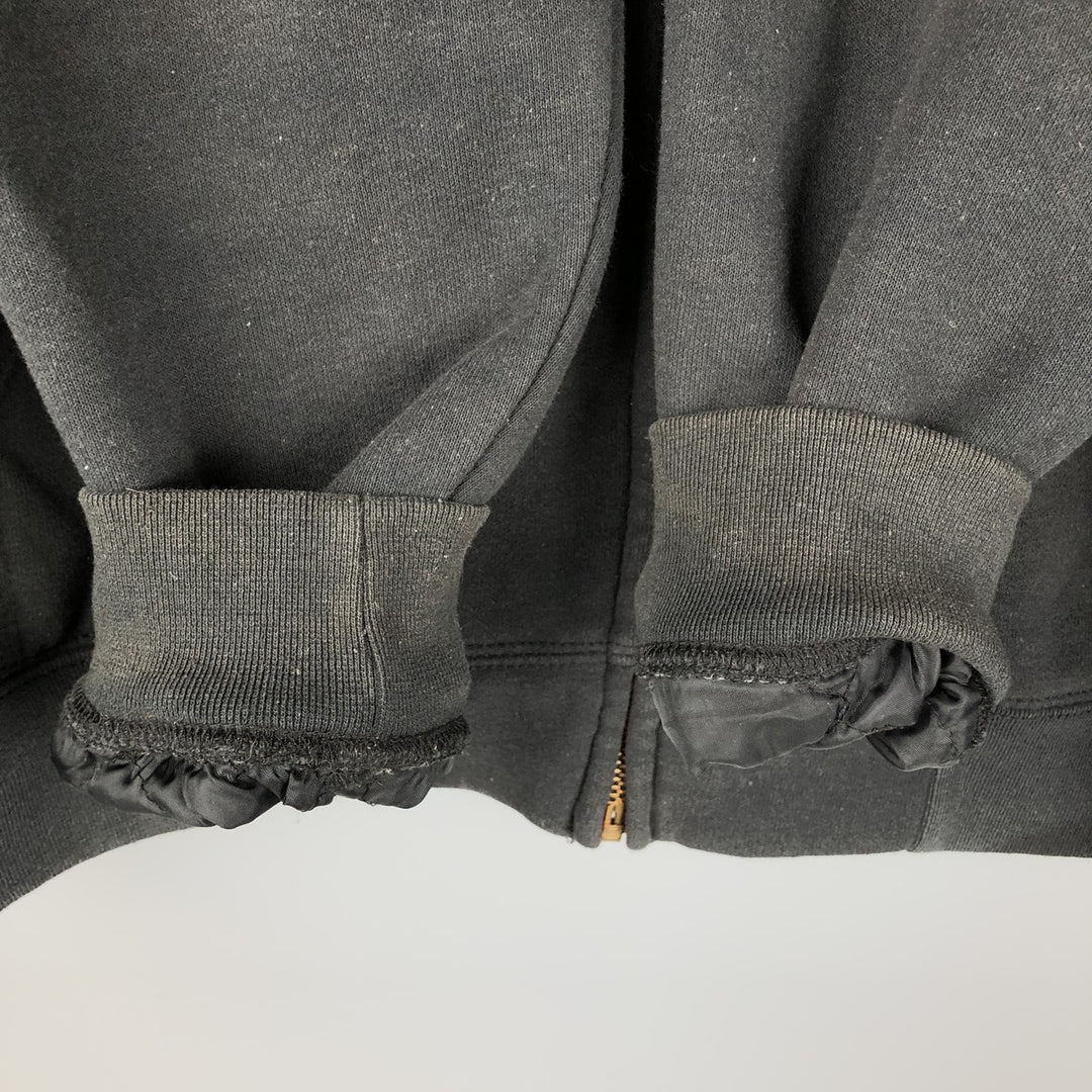 Carhartt RAIN DEFENDER Padded Full-Zip Sweatshirt, Men's Size M cotton Charcoal Vintage Second Hand