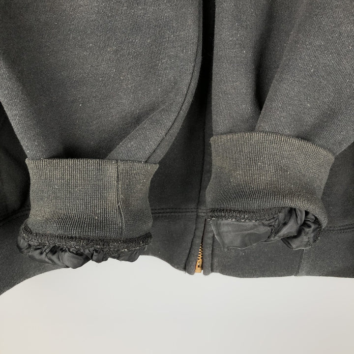 Carhartt RAIN DEFENDER Padded Full-Zip Sweatshirt, Men's Size M cotton Charcoal Vintage Second Hand