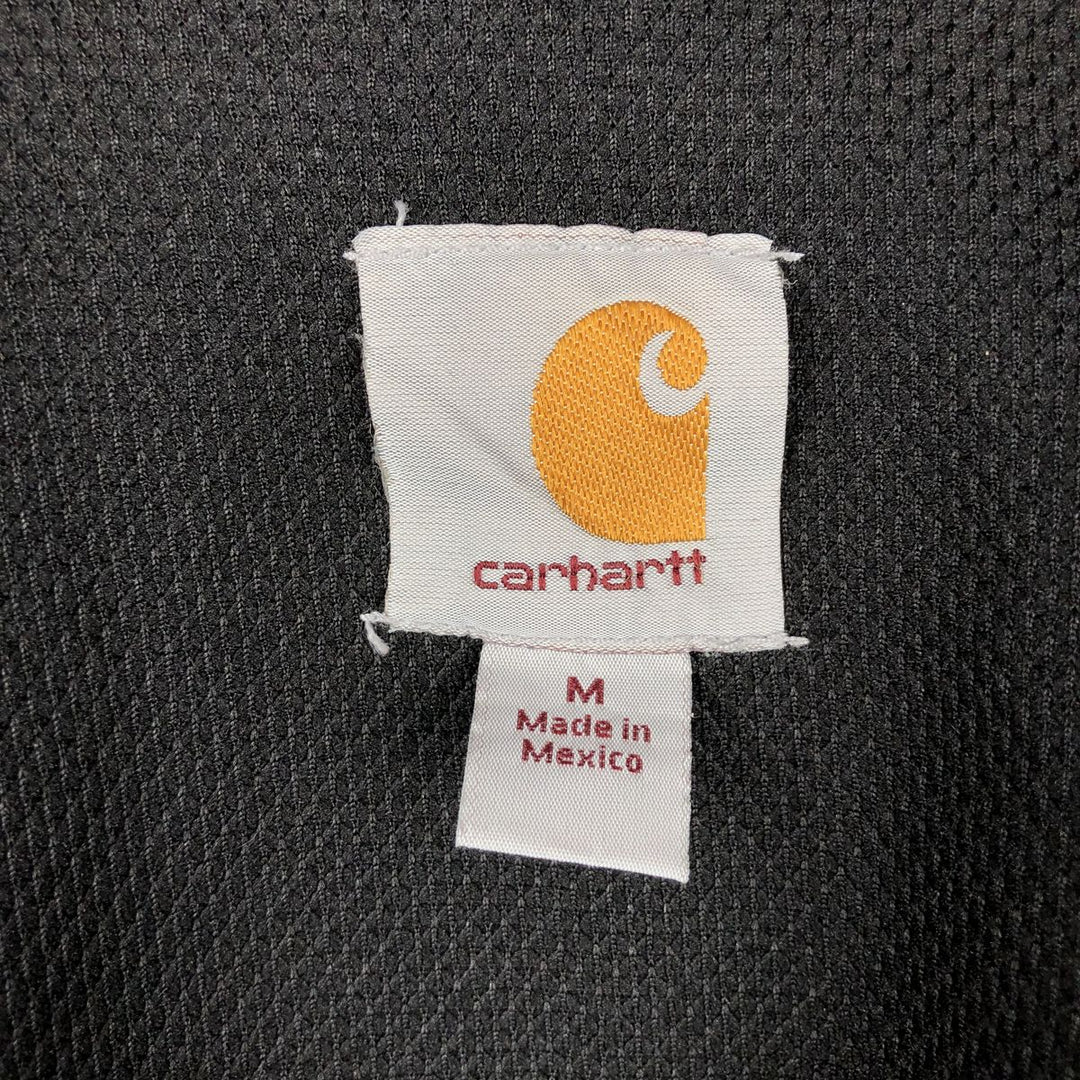 Carhartt RAIN DEFENDER Rain Defender Full-Zip Sweatshirt Hoodie, Men's Size M cotton brown type Vintage Second Hand