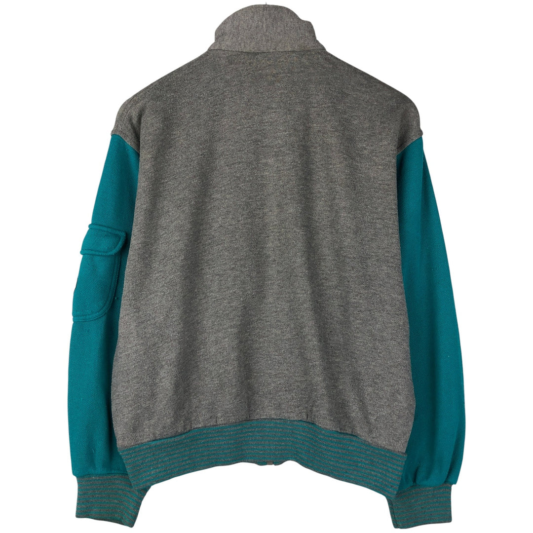 Vintage 90'S Christian Dior MONSIEUR full-zip sweatshirt, size M, men's polyester gray type Vintage Second Hand