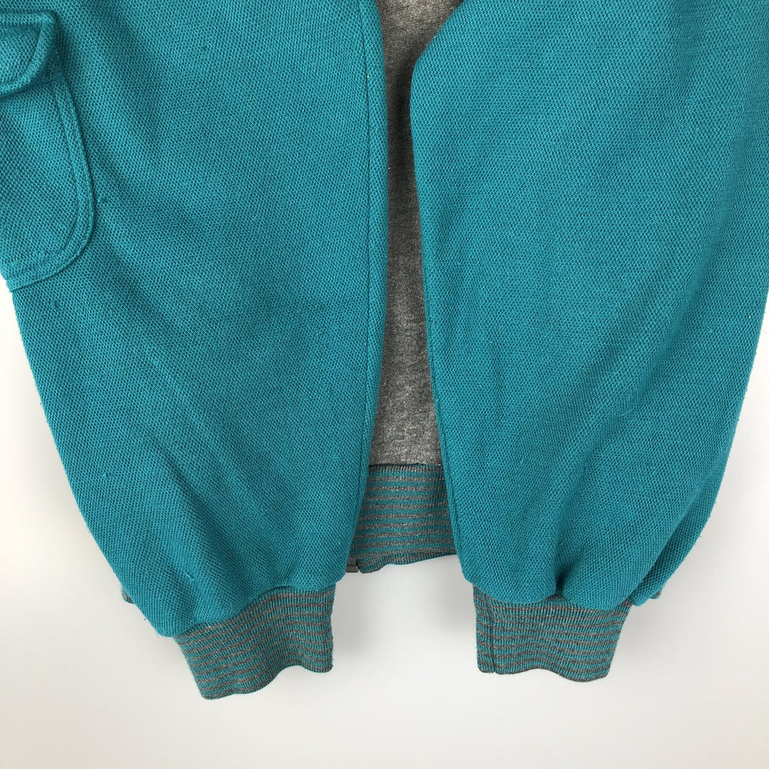 Vintage 90'S Christian Dior MONSIEUR full-zip sweatshirt, size M, men's polyester gray type Vintage Second Hand