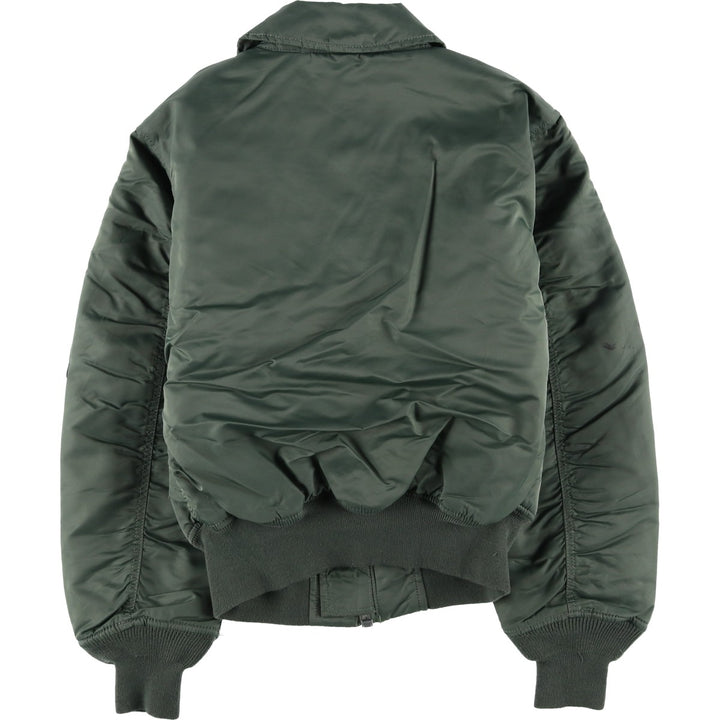 Civilian Alpha CWU-45 Nylon Khaki type Vintage Second Hand