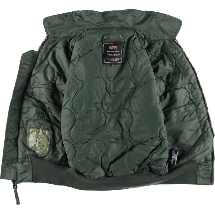 Civilian Alpha CWU-45 Nylon Khaki type Vintage Second Hand