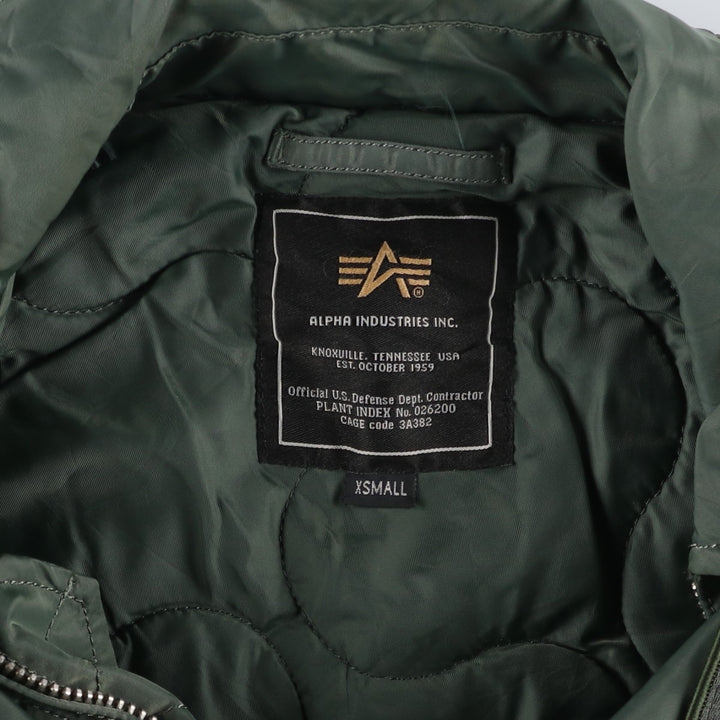 Civilian Alpha CWU-45 Nylon Khaki type Vintage Second Hand