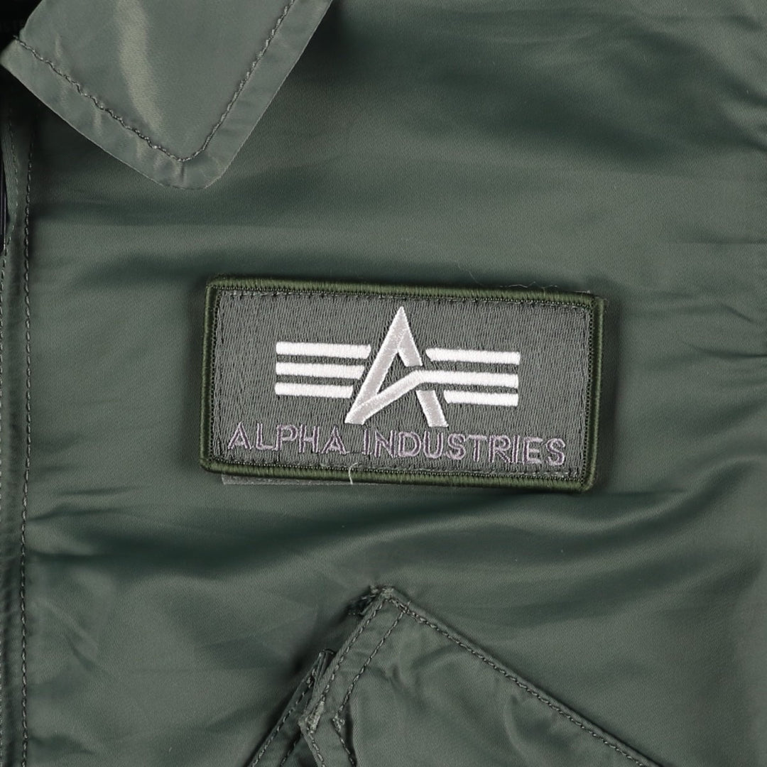 Civilian Alpha CWU-45 Nylon Khaki type Vintage Second Hand