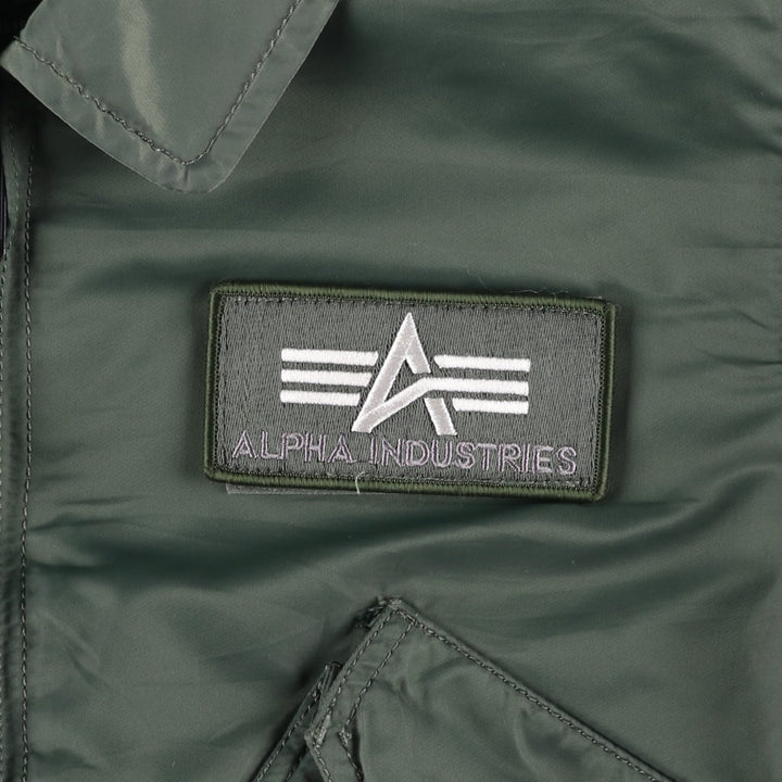 Civilian Alpha CWU-45 Nylon Khaki type Vintage Second Hand