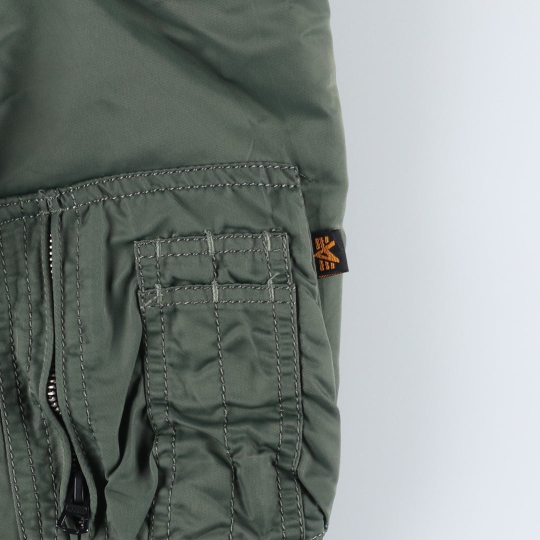 Civilian Alpha CWU-45 Nylon Khaki type Vintage Second Hand