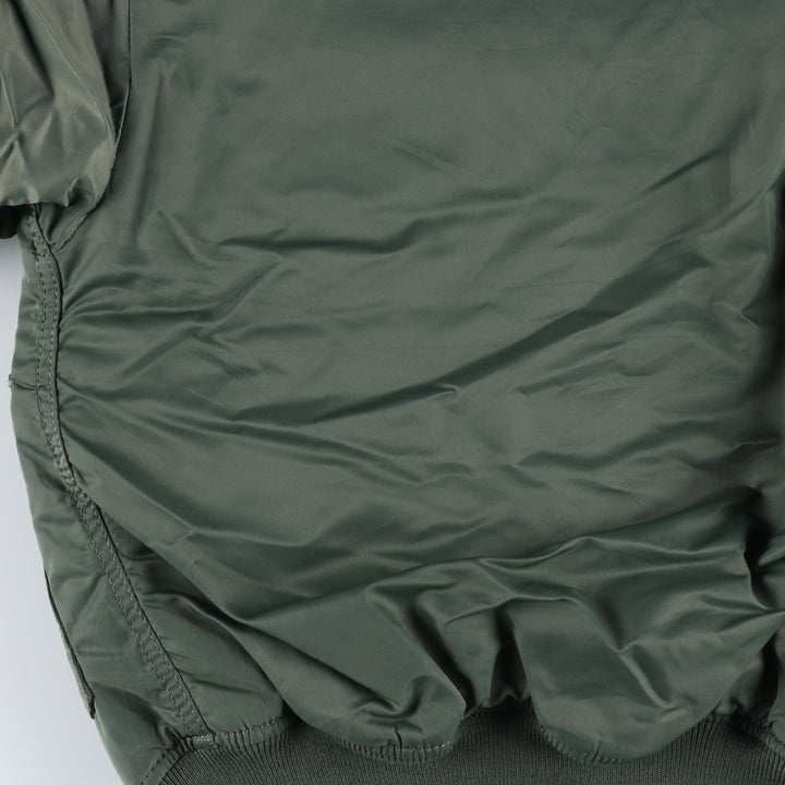 Civilian Alpha CWU-45 Nylon Khaki type Vintage Second Hand