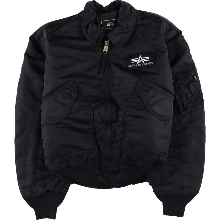 Civilian Alpha CWU-45 Nylon black type Vintage Second Hand