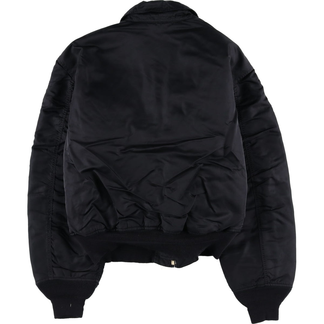 Civilian Alpha CWU-45 Nylon black type Vintage Second Hand