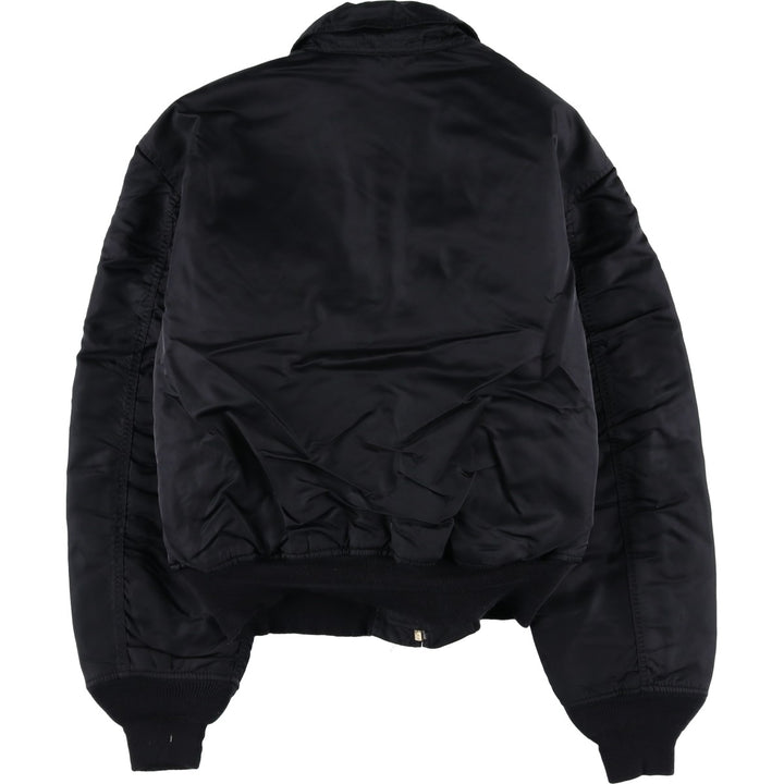 Civilian Alpha CWU-45 Nylon black type Vintage Second Hand