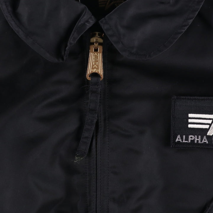 Civilian Alpha CWU-45 Nylon black type Vintage Second Hand