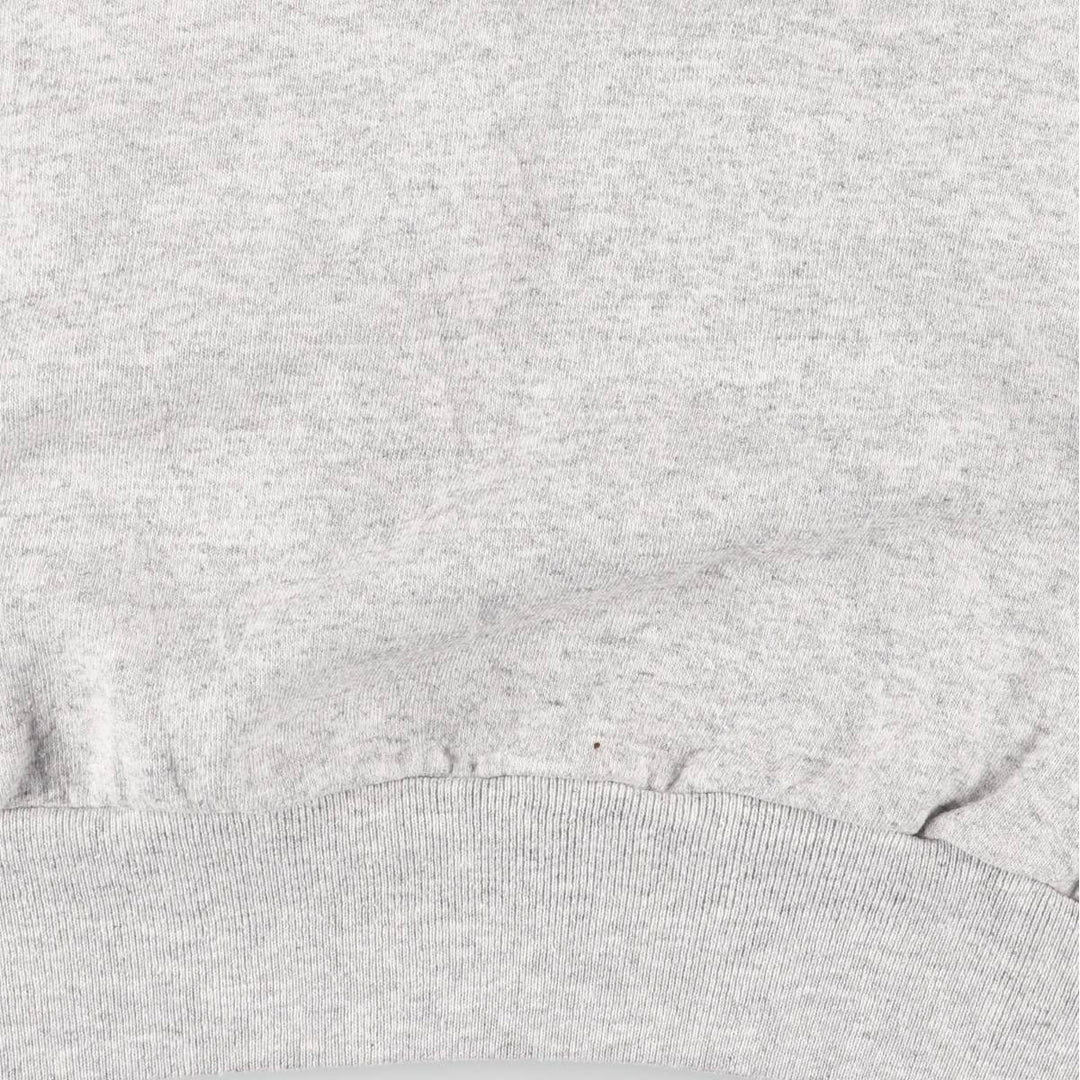 Vintage 1980'S Disney EPCOT CENTER Half-Button Hoodie, Made in USA, Men's Size L cotton gray type Vintage Second Hand