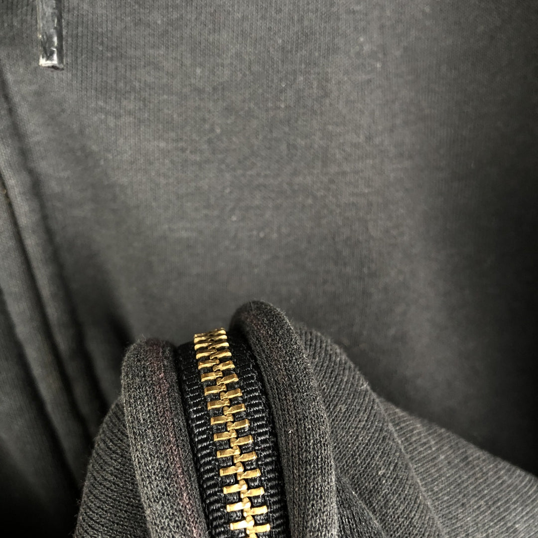 Carhartt Padded Sweatshirt Full-Zip Hoodie, Men's XL cotton black type Vintage Second Hand