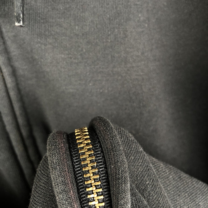 Carhartt Padded Sweatshirt Full-Zip Hoodie, Men's XL cotton black type Vintage Second Hand