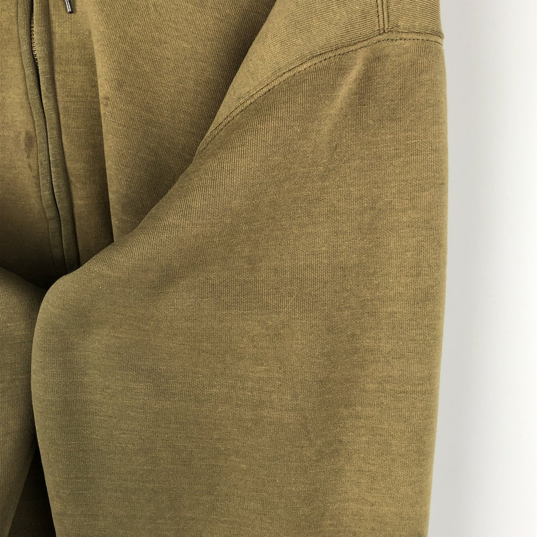 Carhartt full-zip sweatshirt hoodie, men's size XXXL unclear Khaki type Vintage Second Hand