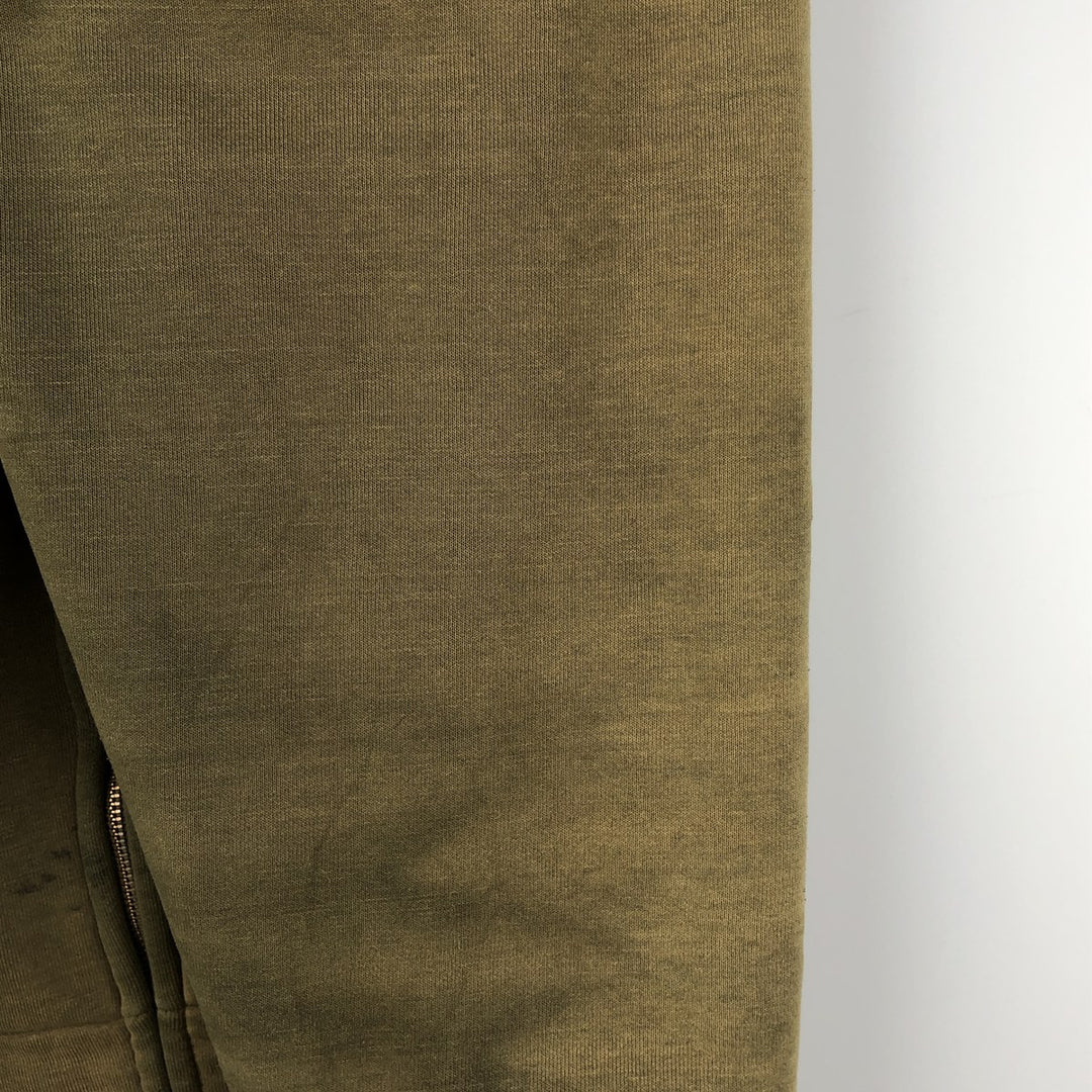 Carhartt full-zip sweatshirt hoodie, men's size XXXL unclear Khaki type Vintage Second Hand