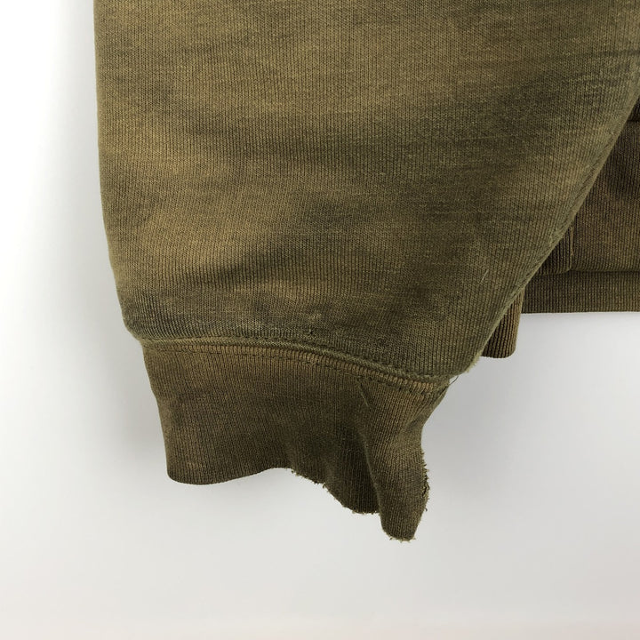 Carhartt full-zip sweatshirt hoodie, men's size XXXL unclear Khaki type Vintage Second Hand