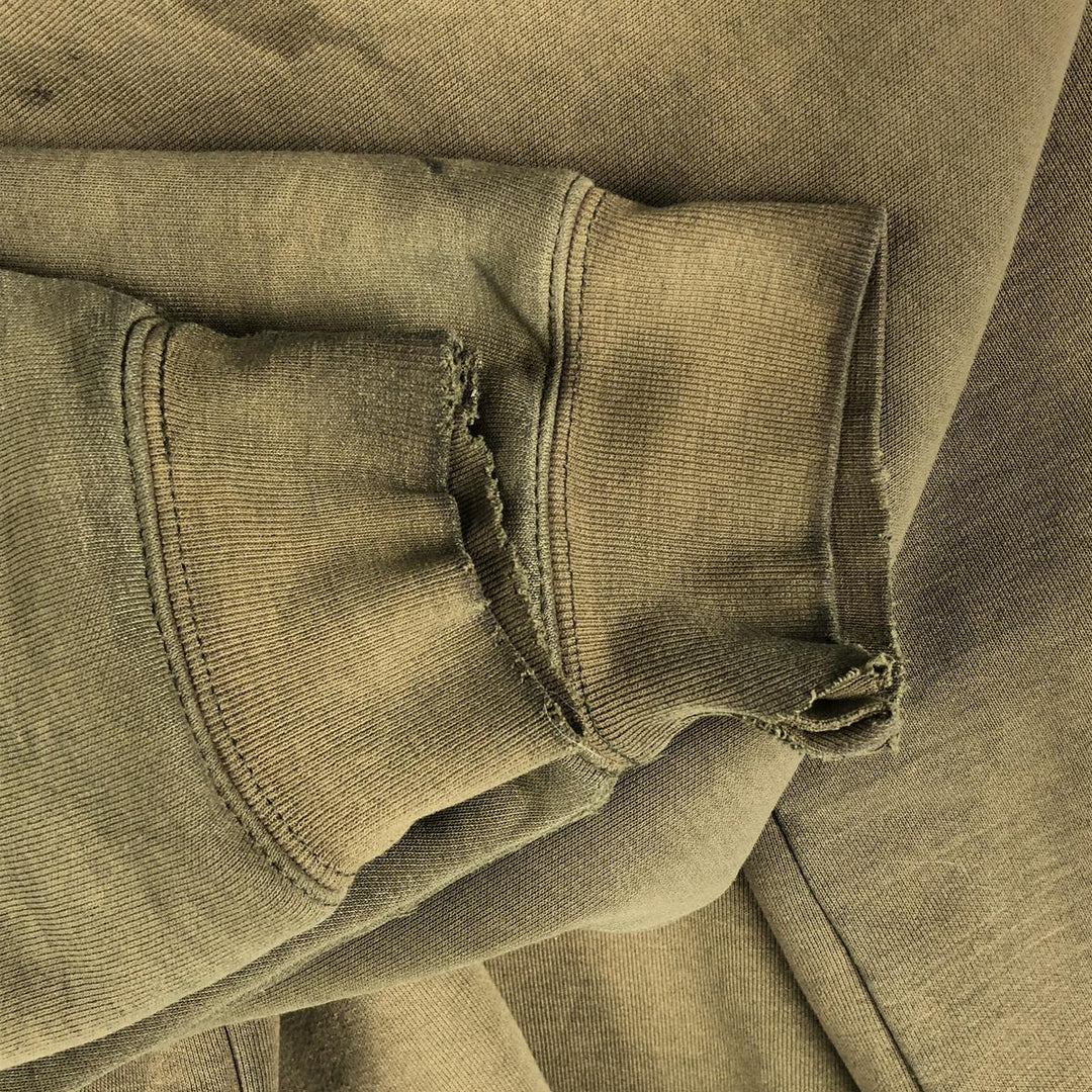 Carhartt full-zip sweatshirt hoodie, men's size XXXL unclear Khaki type Vintage Second Hand