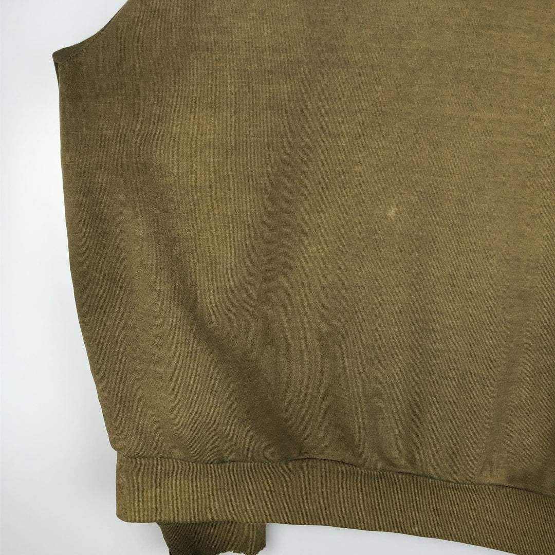 Carhartt full-zip sweatshirt hoodie, men's size XXXL unclear Khaki type Vintage Second Hand