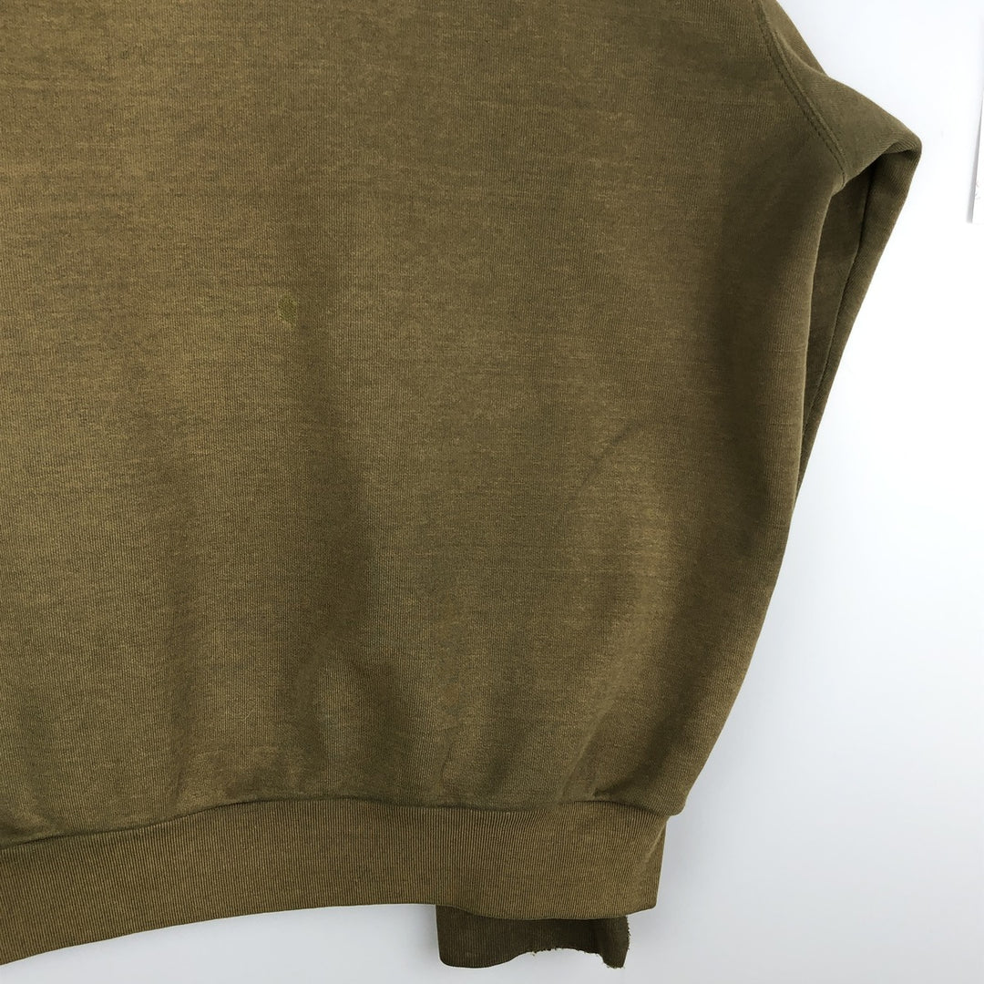 Carhartt full-zip sweatshirt hoodie, men's size XXXL unclear Khaki type Vintage Second Hand
