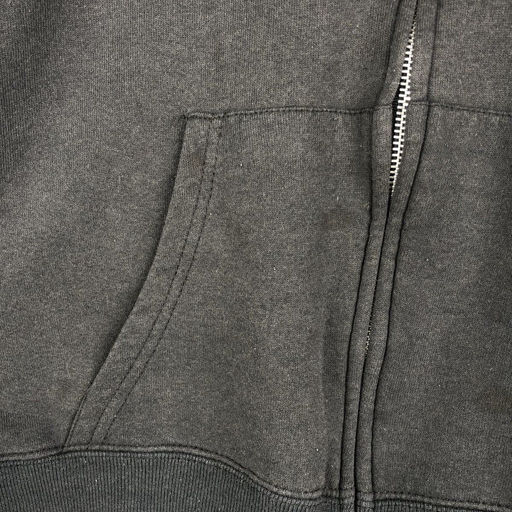 Vintage 90'S Harley-Davidson full-zip sweatshirt, made in the USA, size L, men's cotton black type Vintage Second Hand