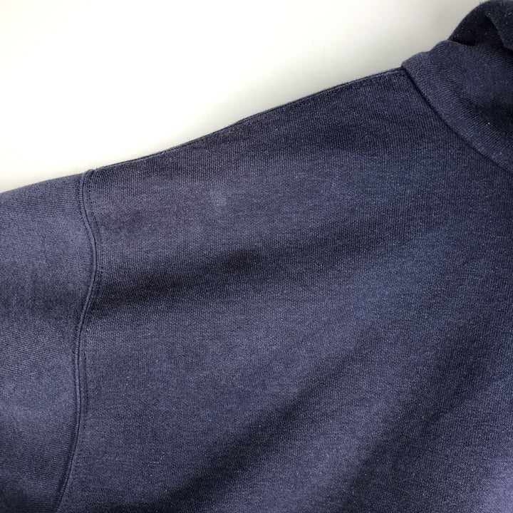 Carhartt Sweat Full Zip Hoodie Men's XXL cotton navy blue type Vintage Second Hand