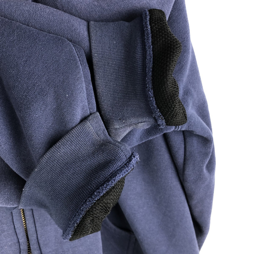 Carhartt Sweat Full Zip Hoodie Men's XXL cotton navy blue type Vintage Second Hand