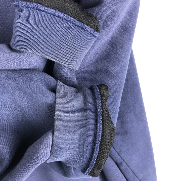 Carhartt Sweat Full Zip Hoodie Men's XXL cotton navy blue type Vintage Second Hand