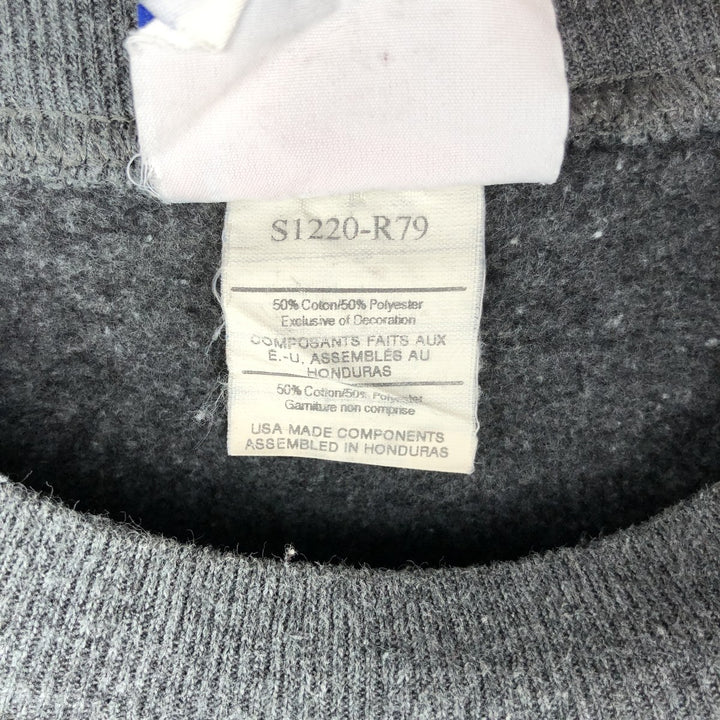 Champion Authentic Athletic Apparel College Sweatshirt, Men's Size XL cotton Charcoal Vintage Second Hand