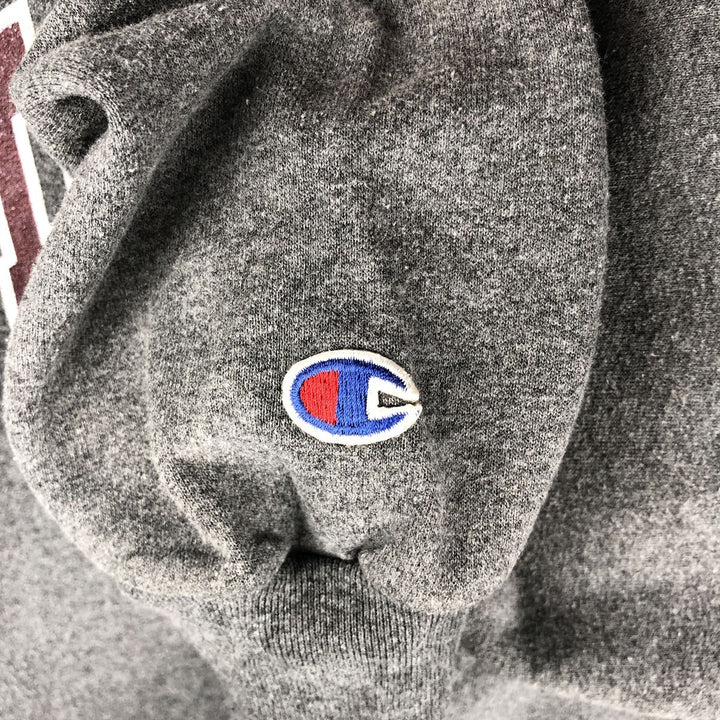 Champion Authentic Athletic Apparel College Sweatshirt, Men's Size XL cotton Charcoal Vintage Second Hand