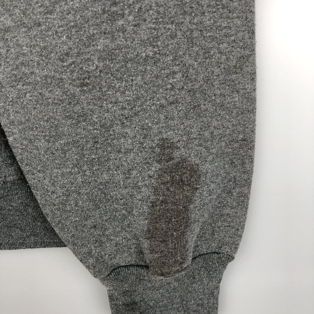 Champion Authentic Athletic Apparel College Sweatshirt, Men's Size XL cotton Charcoal Vintage Second Hand