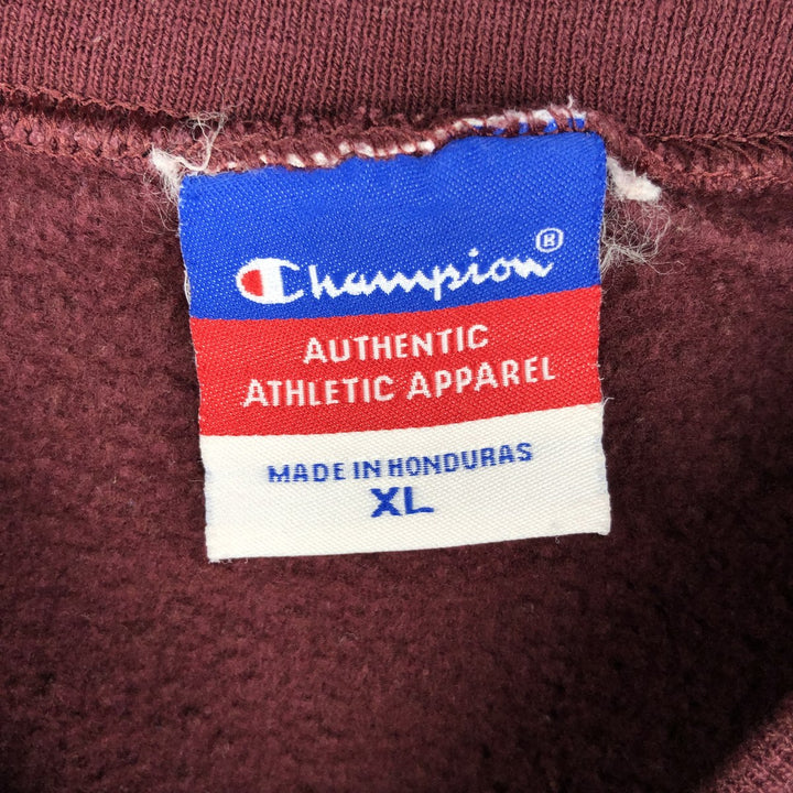 Champion Authentic Athletic Apparel Harvard University College Sweatshirt, Men's Size XL cotton Red type red-purple Vintage Second Hand