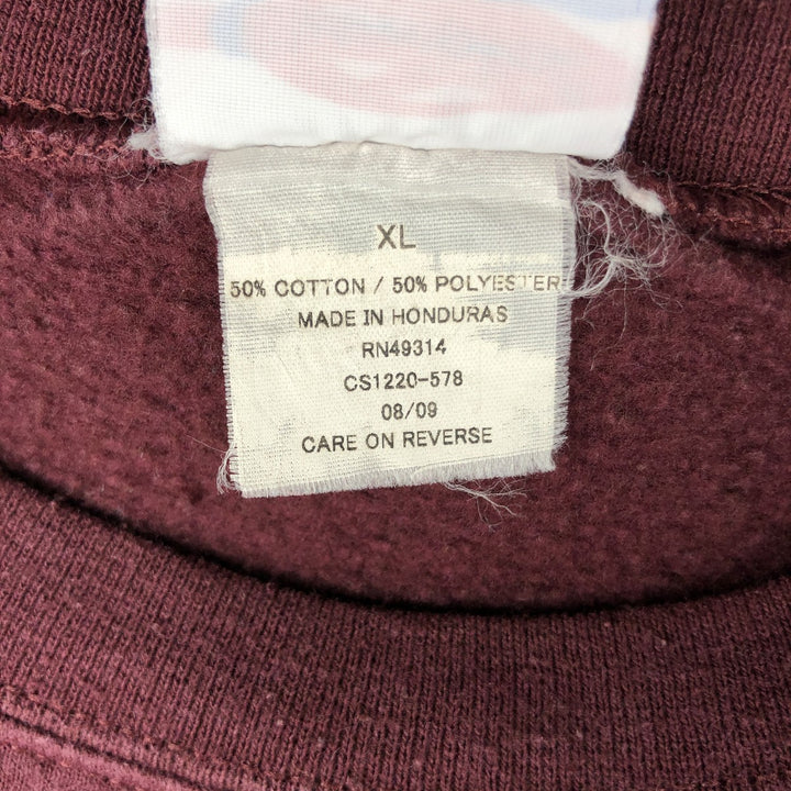 Champion Authentic Athletic Apparel Harvard University College Sweatshirt, Men's Size XL cotton Red type red-purple Vintage Second Hand