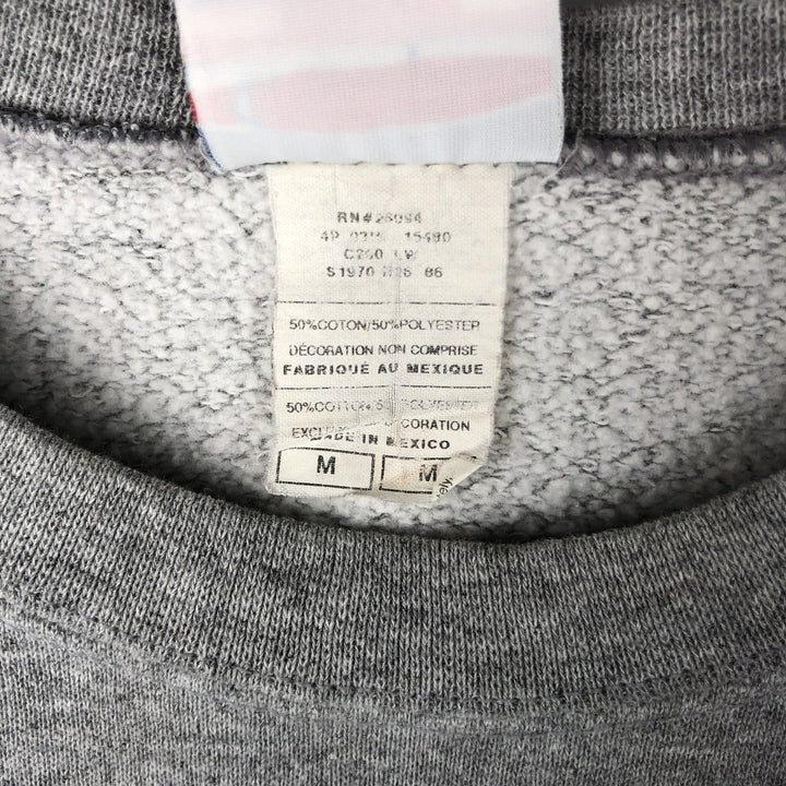 2000'S Champion Authentic Athletic Apparel College Sweatshirt, Men's Size Medium cotton gray type Vintage Second Hand