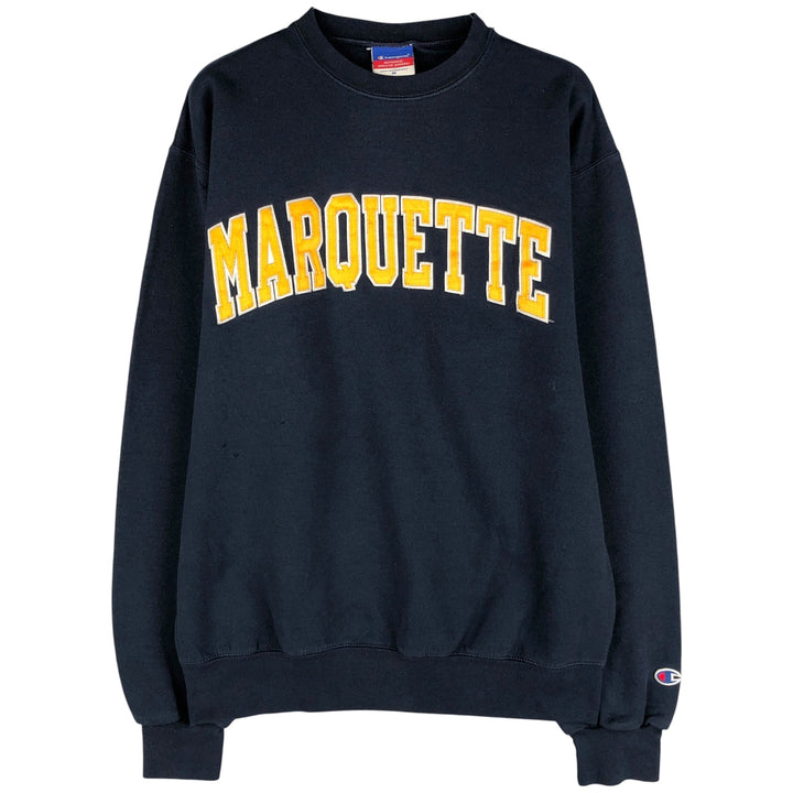Champion Authentic Athletic Apparel College Sweatshirt, Men's Size Medium unclear navy blue type Vintage Second Hand