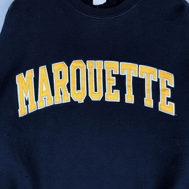 Champion Authentic Athletic Apparel College Sweatshirt, Men's Size Medium unclear navy blue type Vintage Second Hand