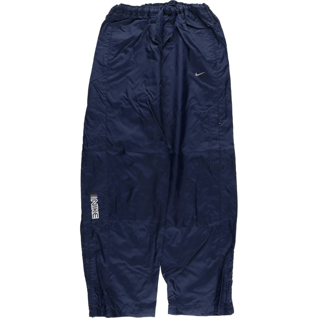 00'S Nike Nylon Pants, Shaka Shaka Pants, Men's XXL Nylon navy blue type Vintage Second Hand