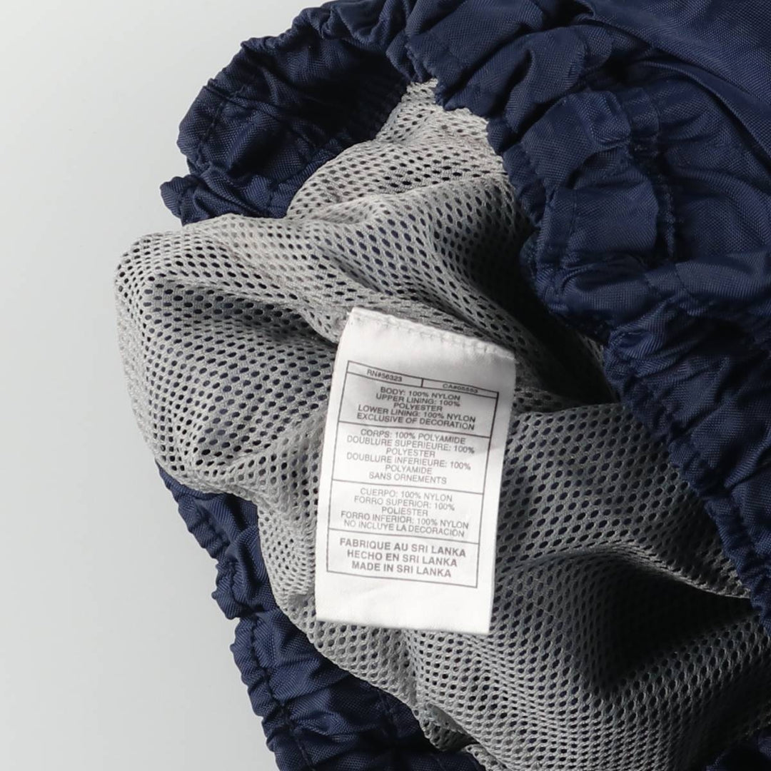 00'S Nike Nylon Pants, Shaka Shaka Pants, Men's XXL Nylon navy blue type Vintage Second Hand