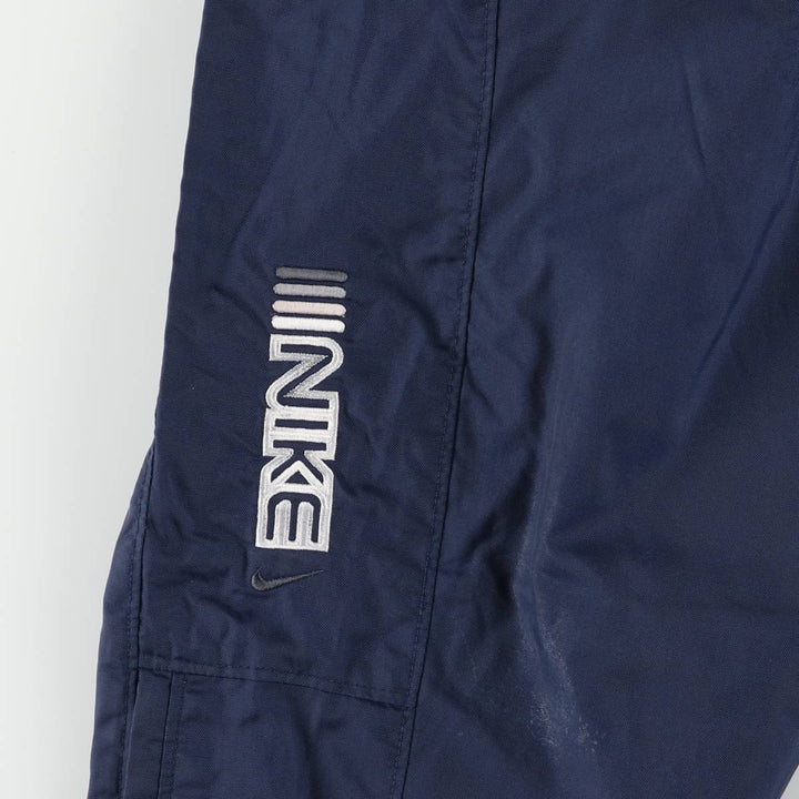 00'S Nike Nylon Pants, Shaka Shaka Pants, Men's XXL Nylon navy blue type Vintage Second Hand