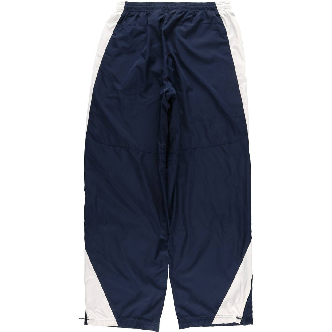 00'S Nike Warm-up Pants, Nylon Pants, Rustling Pants, Men's Size L polyester navy blue type Vintage Second Hand