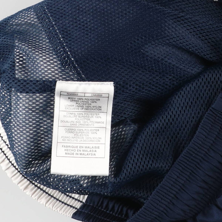 00'S Nike Warm-up Pants, Nylon Pants, Rustling Pants, Men's Size L polyester navy blue type Vintage Second Hand