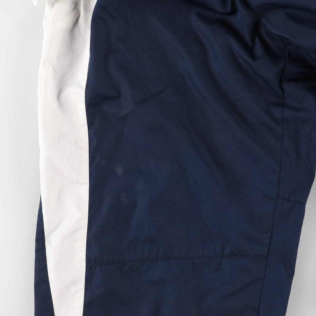 00'S Nike Warm-up Pants, Nylon Pants, Rustling Pants, Men's Size L polyester navy blue type Vintage Second Hand