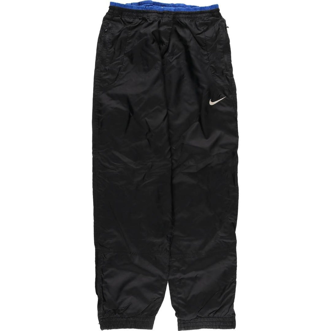 90'S Nike Nylon Pants, Shaka Shaka Pants, Men's M Size, Vintage Nylon black type Vintage Second Hand