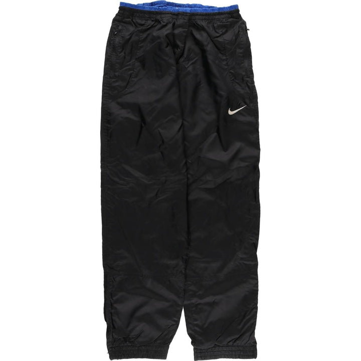 90'S Nike Nylon Pants, Shaka Shaka Pants, Men's M Size, Vintage Nylon black type Vintage Second Hand