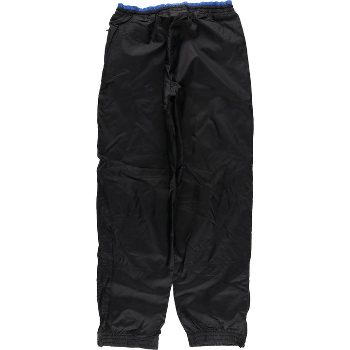 90'S Nike Nylon Pants, Shaka Shaka Pants, Men's M Size, Vintage Nylon black type Vintage Second Hand