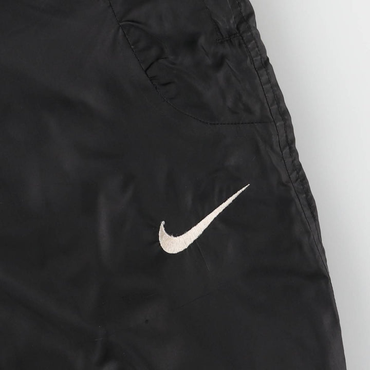 90'S Nike Nylon Pants, Shaka Shaka Pants, Men's M Size, Vintage Nylon black type Vintage Second Hand