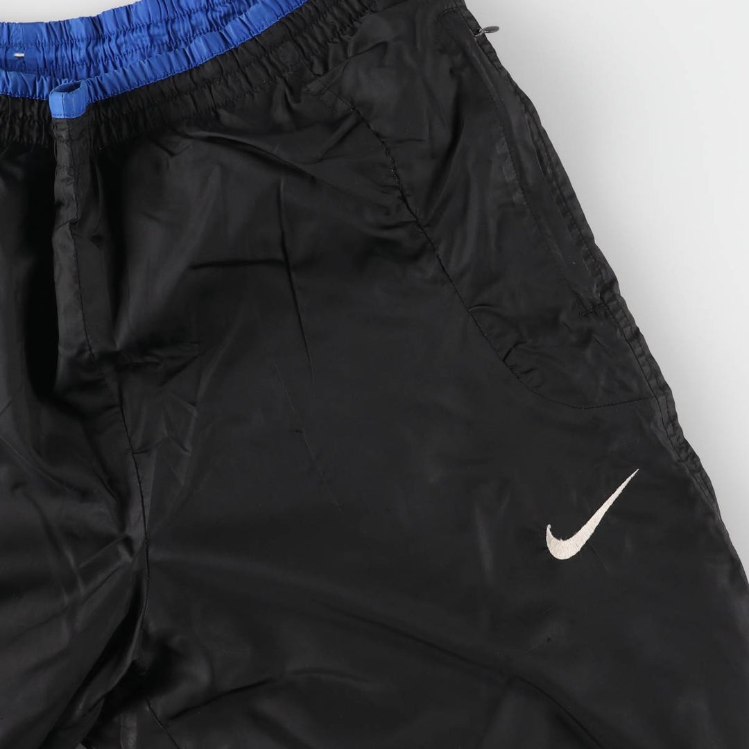 90'S Nike Nylon Pants, Shaka Shaka Pants, Men's M Size, Vintage Nylon black type Vintage Second Hand