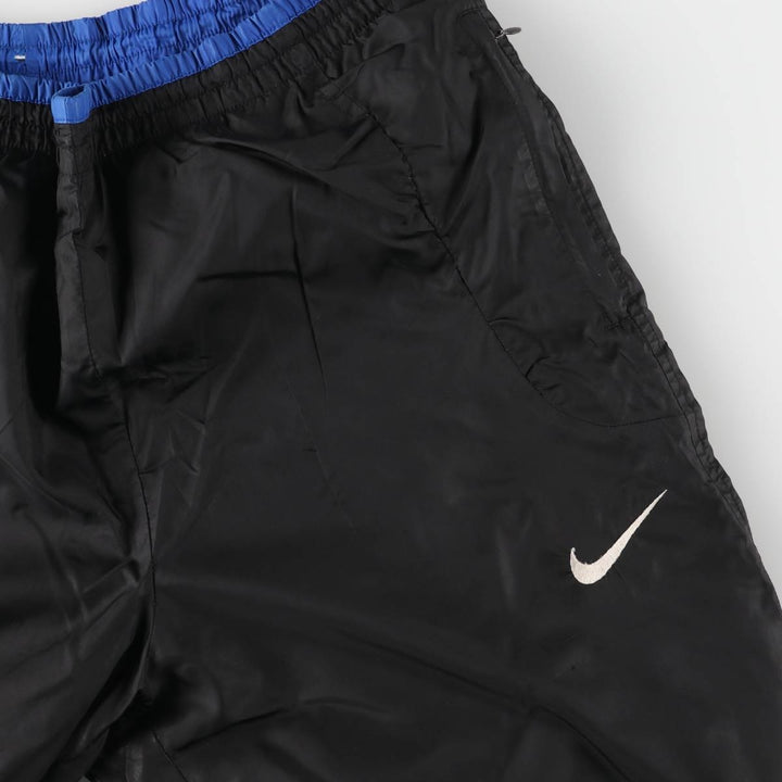 90'S Nike Nylon Pants, Shaka Shaka Pants, Men's M Size, Vintage Nylon black type Vintage Second Hand