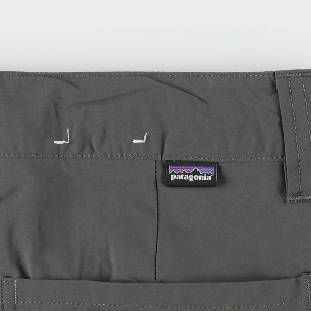 Patagonia Quandary Pants Shorts 55176FA19 Nylon Shaka Shaka Pants Men's Size W34 others gray type Vintage Second Hand